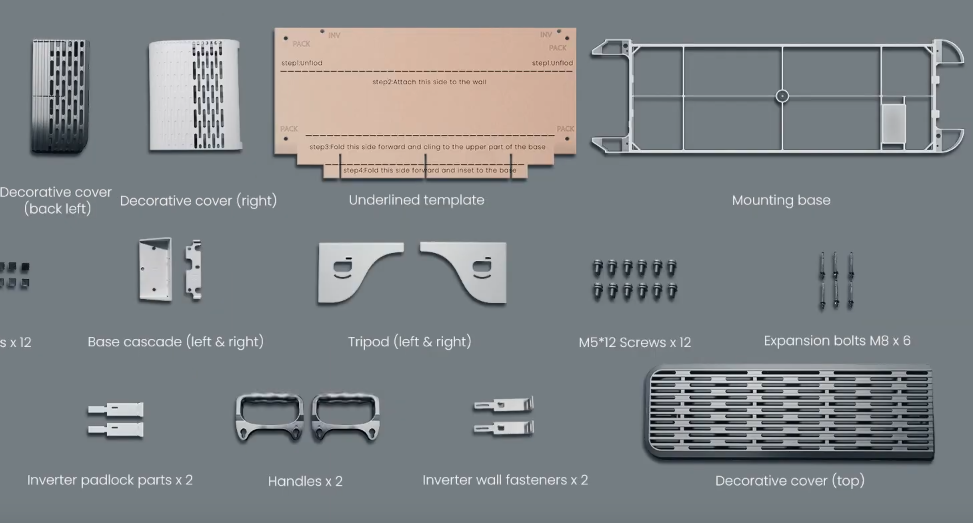 SigenStor Mounting Kit