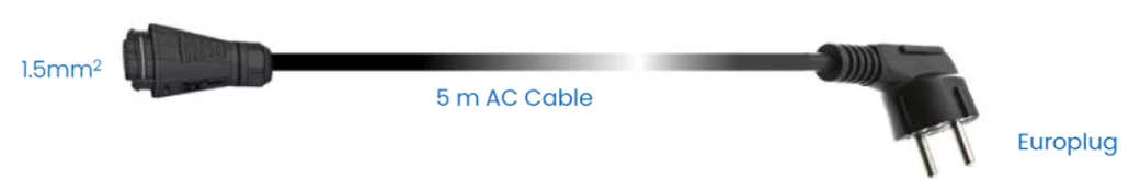 Netzkabel | SigenMicro Netzkabel 5 m